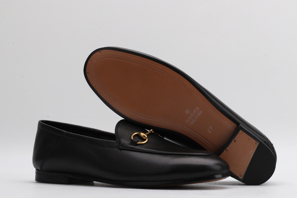 Leather Horsebit loafer